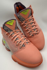 NIKE Lebron XIX Low Men\'s Size 12.5 Peach / Orange / Lavender /‎ Neon DQ8344-600 Nike LeBron 19 Low  main image 4