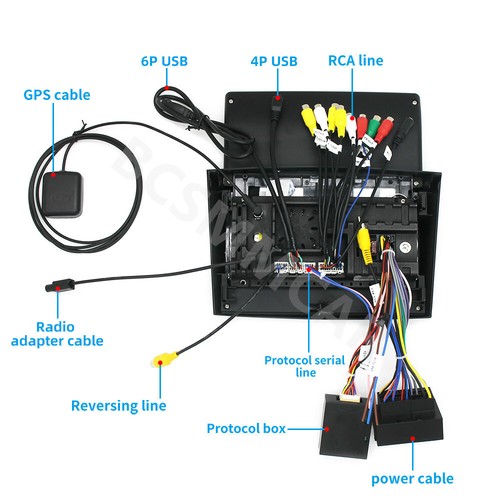 Radio estéreo GPS WIFI apta para Fiat Doblo 2015-2019 Android 13 para coche - Imagen 5 de 19