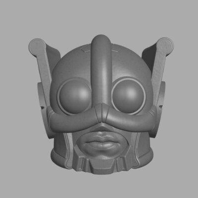 Zodak Masters of the Universe custom head for action figures