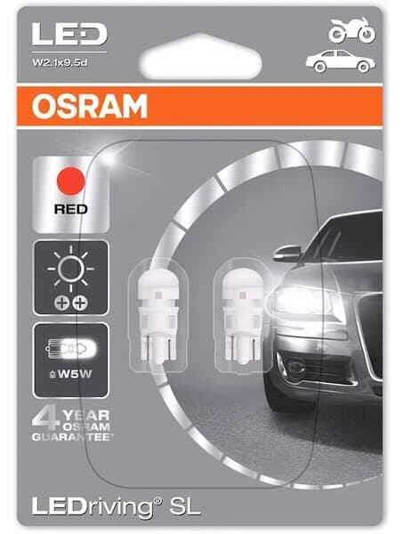 OSRAM LEDriving SL Stop Light 2825DRP-02B W5W Non ECE