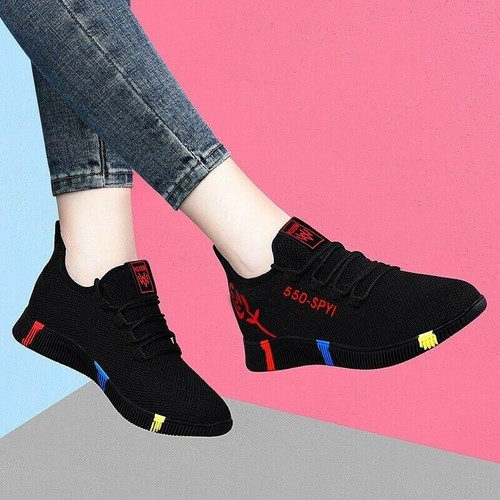 Zapatos 2022 Para Correr Para Mujer Zapatillas De Tenis Transpirables De  Moda | eBay