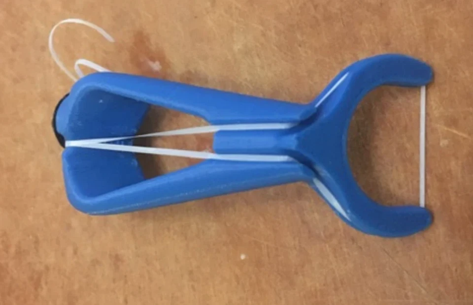 Hilo dental reutilizable | Soporte de hilo dental de cuerda fácil | Recargable con CUALQUIER hilo dental Foto 4 de 4