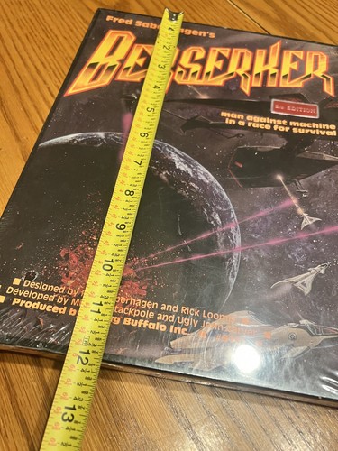 BERSERKER 2nd Edition Board Game 1982, Sealed Fred Saberhagen's - Picture 3 of 5