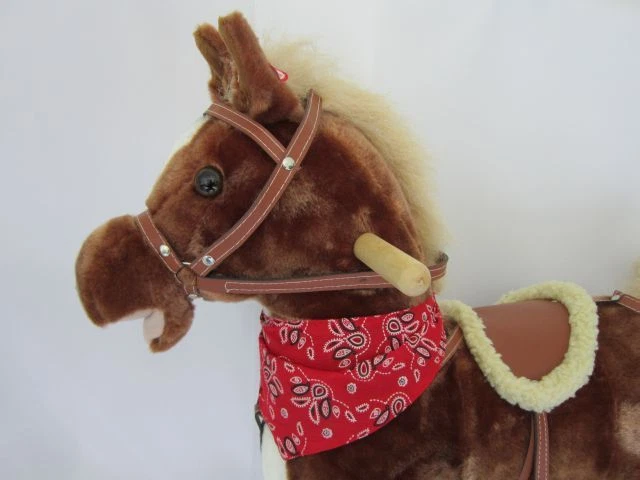 Sweety Toys Schaukelpferd 78 cm hoch, hochwertige Ausführung, 2fach Sound