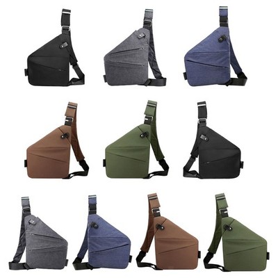 Umhängetasche für Herren, wasserabweisend, modisch, mit mehreren Taschen,