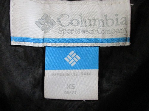 Columbia Jacket Youth XS 6/7 Black Hooded Full Zip Insulated Puffer Winter Coat - Picture 4 of 10