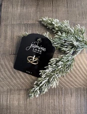 Jasmine Lane Jewelry Company Kris Kross Ring Size 7