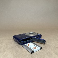 Sony Cyber-shot DSC-W530 14.1MP Digital Camera - Blue Minor Issues Read Descrip