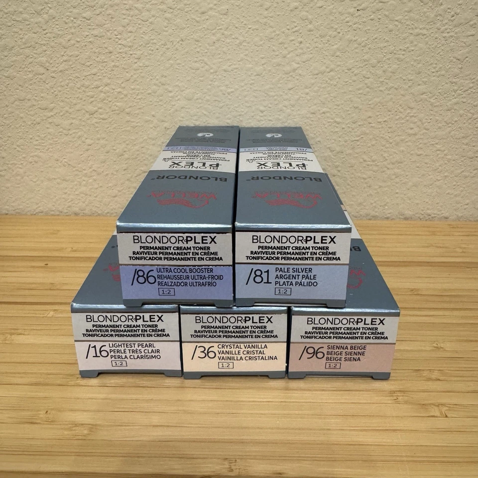 Wella BlondorPlex Permanent Cream Toners 2 OZ **5 Min Express toning-YOU CHOOSE - Image 2 of 2