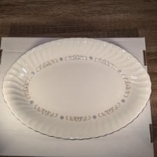 Syracuse China Westminster Oval Platter 14.25"