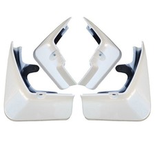 Guardabarros contra salpicaduras 4X para Nissan Sentra 2020-2024 ABS blanco polvo fresco