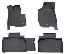Original Ford Explorer Allwetterfußmatten in Wannenform, 1.+2. Sitzreihe schwarz
