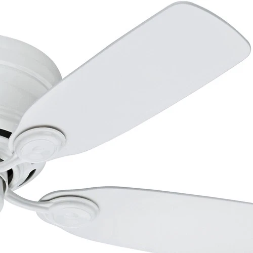 Hunter 51059 Low Profile IV Ceiling Fan 42 inches White White Finish - Picture 8 of 8