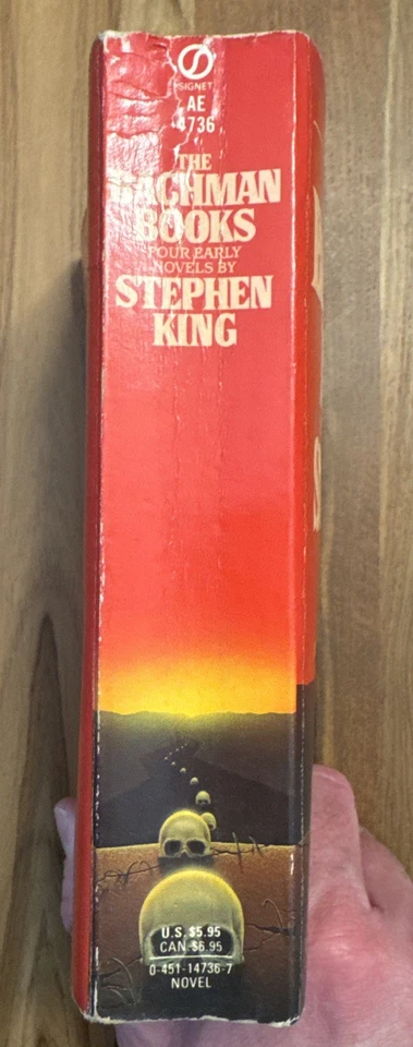 THE BACHMAN BOOKS Stephen King ⭐ Signet Edition 1st Printing Four Novels w/ Rage Foto 4 de 4