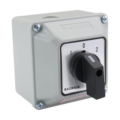 Master Switch Exterior Box for Power Transfer