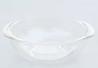 vtg 1970s Pyrex 2 Quart 2 Qt 024 Clear Glass Casserole Bowl Salad Dish w/Handles