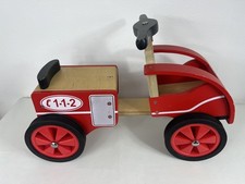 Ride On Push Car Fire Engine Truck Baby Vivo Red Wooden Classic Toy