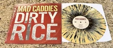 Mad Caddies – Dirty Rice LP 2014 Fat Wreck Chords – Black Yellow splatter vinyl