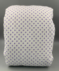 Pottery Barn Kids Mini Polka Dot Flannel Duvet Cover Purple Full Queen #F53D