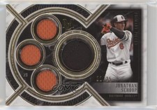2018 Topps Museum Collection Gold 21/25 Jonathan Schoop #SPQR-JS 6i2