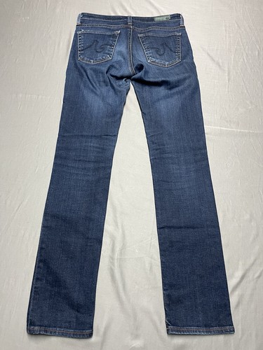 AG Adriano Goldschmied The Stevie Jeans Slim Straight 26R (28x31) Made in USA - Picture 2 of 9