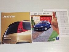 Catalog Peugeot 206 Sw Xs S16 2002 Brochure With 206 Style Catalog Ships From Ja