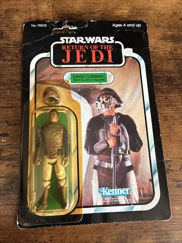 STAR WARS ROTJ Lando Skiff Guard 1983 Vintage Kenner 77B Sealed Card MOC Jedi