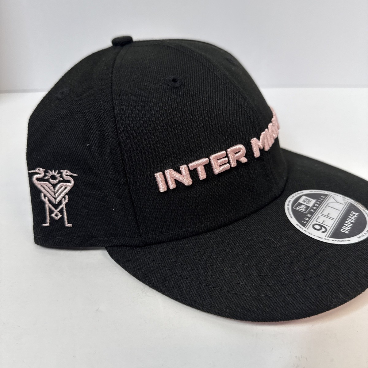 New‎ Era Women\'s Inter Miami CF Wordmark 9Fifty Adjustable Hat New Era Light White Inter Miami CF 2025 Jersey Hook 9FORTY M  main image 3
