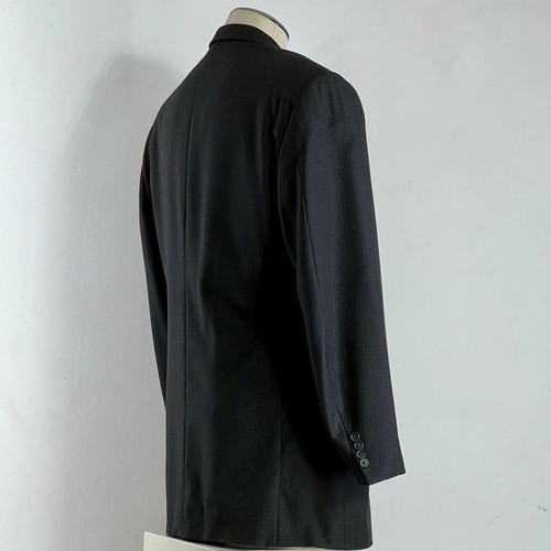 Corneliani Made In Italy Herren Dunkelgrau Wolle Blazer Sport Mantel Anzug Jacke 46 L - Bild 13 von 15