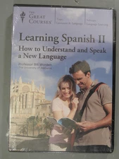 Great Courses Learning Spanish II How To Understand & Speak New Language DVD NEW