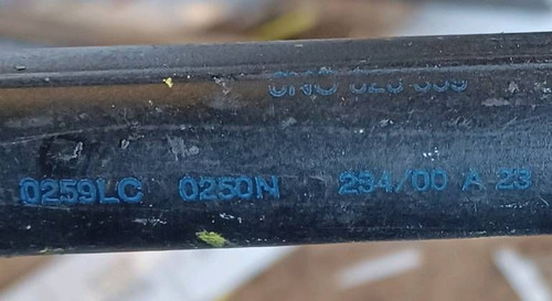 Stoßdämpferstange für die vordere Motorhaube  VOLKSWAGEN POLO 3a Serie 1.9 D cat