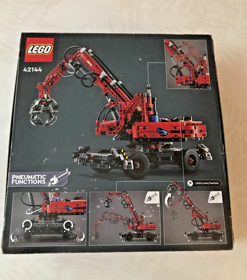 LEGO TECHNIC 42144 La grue de manutention Neuf scellée - Photo 2/4