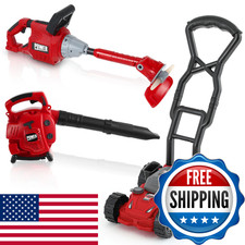 Arrowbash 3-In-1 Kids Gardening Toy Set Toy Leaf Blower Kids Push Lawn Mower