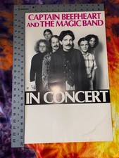 ORIGINAL Captain Beefheart Concert Poster ca. Shiny Beast Tour GOOD-
