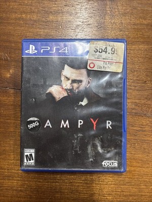 Vampyr (Sony PlayStation 4, 2018) Missing Game Manual