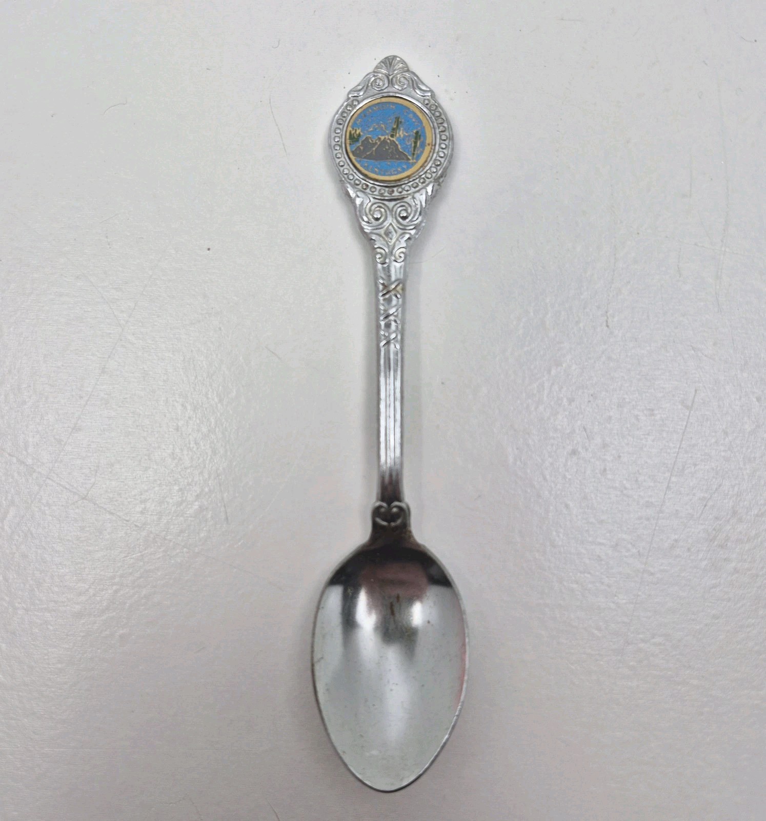 Vtg Lot Of 15 Souvenir Collector Spoons NATIONAL PARKS Unused Starter Set