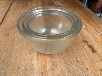 JAJ Pyrex Glas Schüssel Set x 3 Vintage Retro Mix Aufbewahrung
