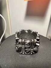 Chrome Hearts Ring Fine Rings without Stone 8 Ring for sale | eBay