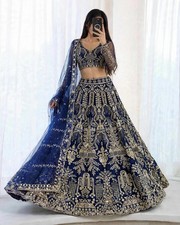 New Indian Wedding Lehenga Choli Party Wear Pakistani Bollywood Lengha Designer