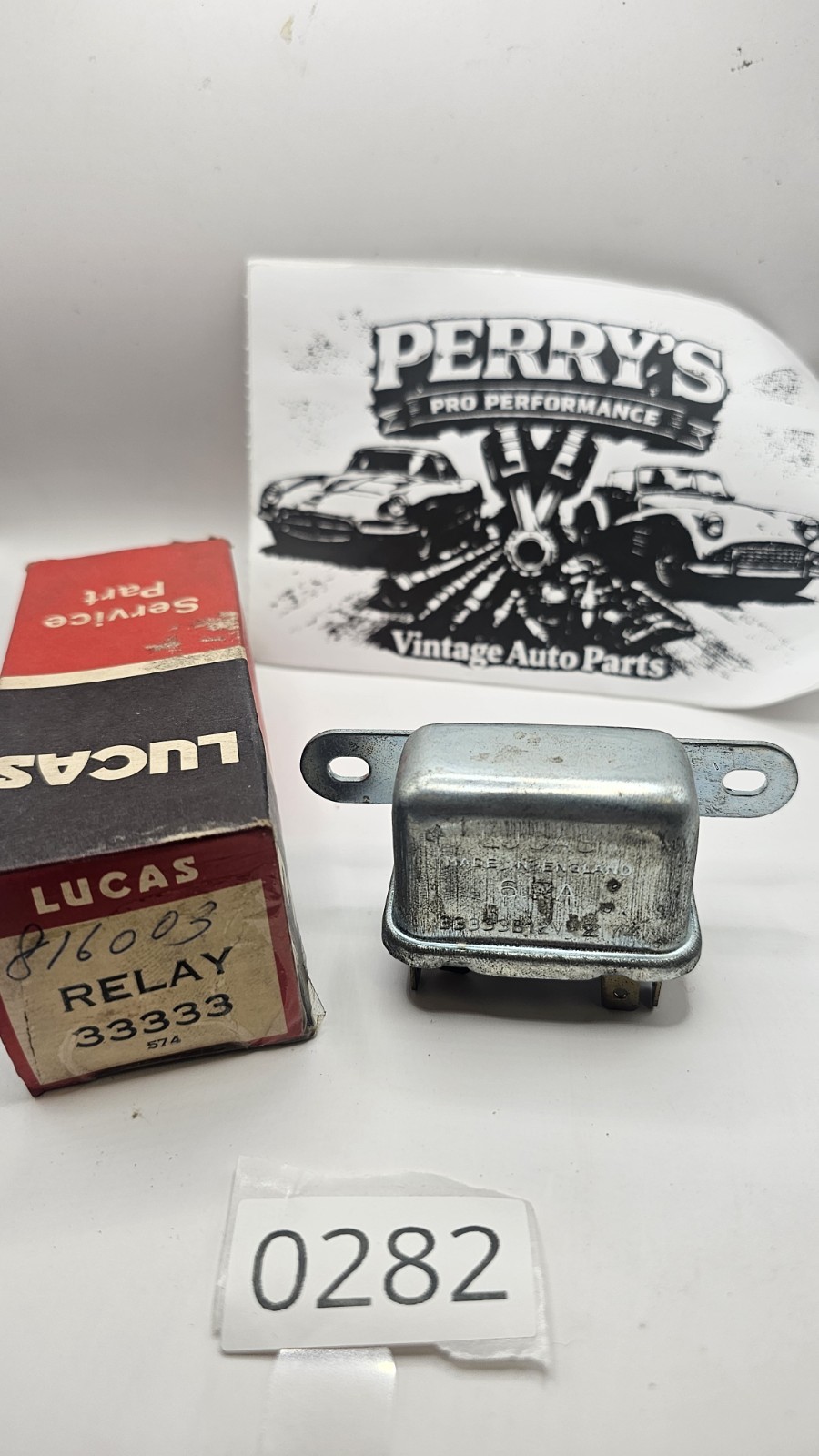 NOS Lucas 6RA Relay 33333. Jaguar, Rolls Royce,  Triumph, ROVER