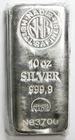 10 oz. Nadir Silver Bar 999.9 fine silver