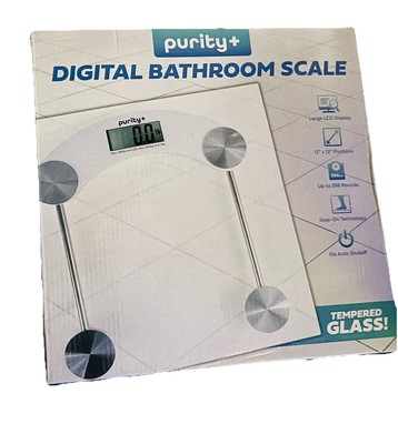 Digital Bathroom Scale Tempered Glass. ￼ Up To 396 Lbs