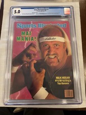 Hulk Hogan 4/29/85 1st Cover Sports Illustrated CGC 5.0
