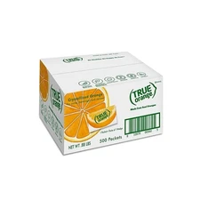 TRUE Orange Water Enhancer Bulk Pack 0 Calorie Drink Mix Packets 500 Count