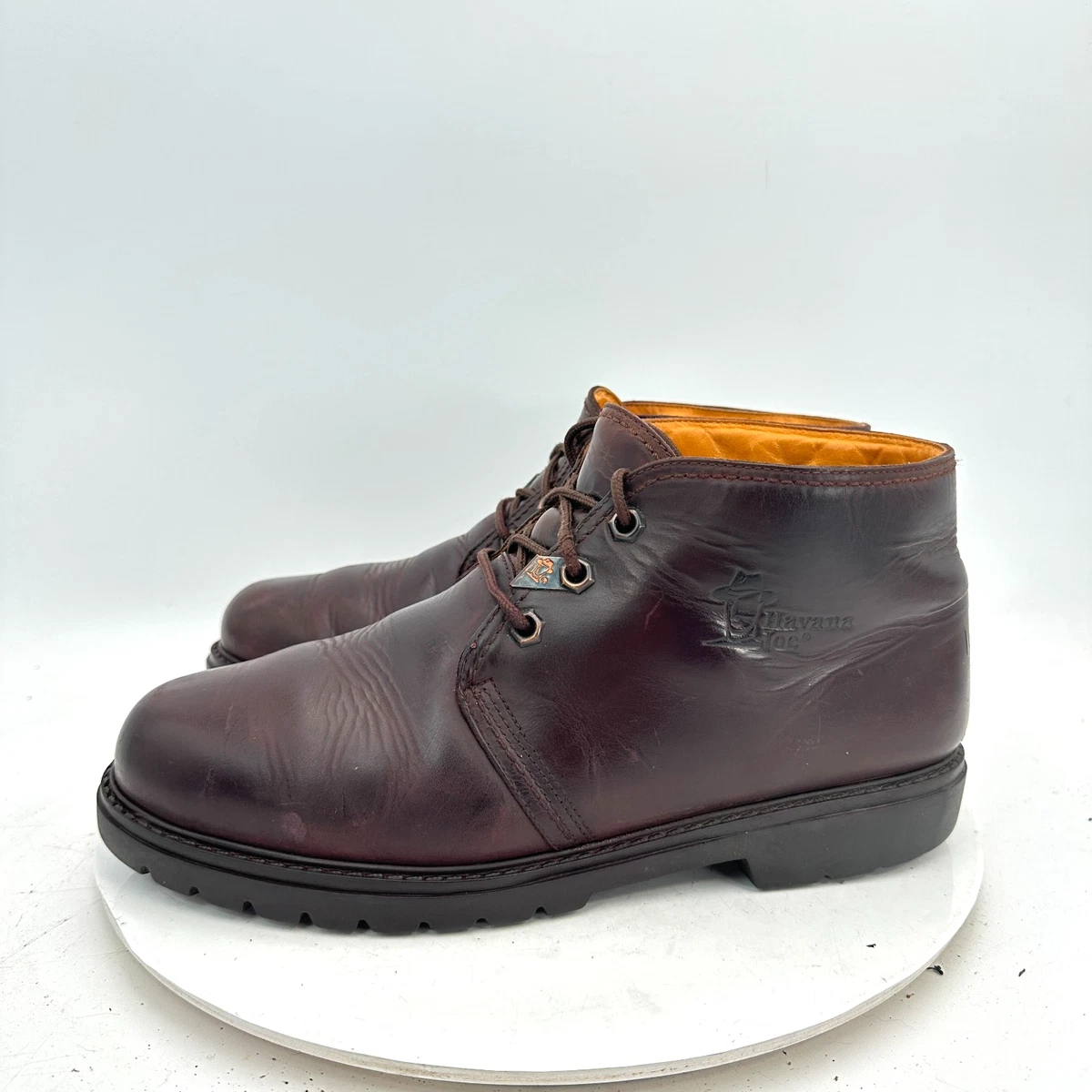 Mr Panama Jack Mid Rich Orange Havana Joe Boots, Men’s Size 14, VGUC Panama Jack C1 Mens Tan Boot Waterproof Havana Joe Lace Up  main image 3