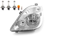 Scheinwerfer Passend FüR Mercedes Sprinter 906 06/06-08/13 Lin. Mit Leuchtmittel