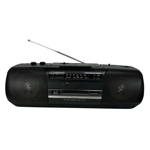 Panasonic RX-FS410 Vtg 80’s Stereo/Radio/Cassette Player/Recorder Boombox Works