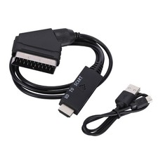 Portable to Scart Adapter Converter Plugs  Play No Need Driver