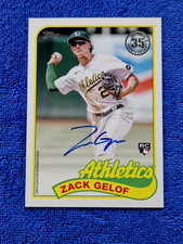 2024 Topps Series 1 - 1989 Retro Rookie Auto Zack Gelof On Card Autograph RC ?. rookie card picture