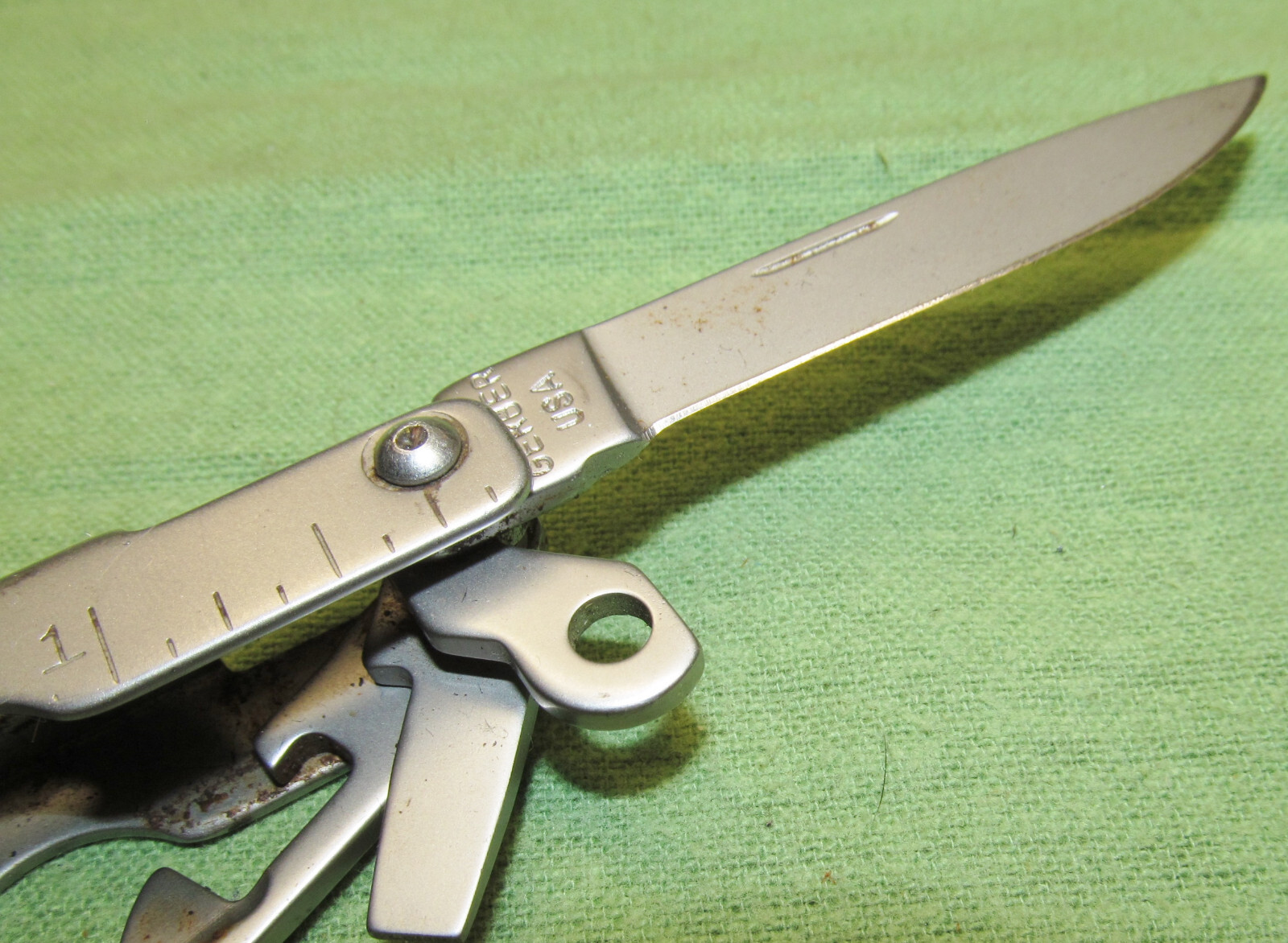 Vintage Gerber MultiTool Pliers Knife Patent Pend Markings ONLY